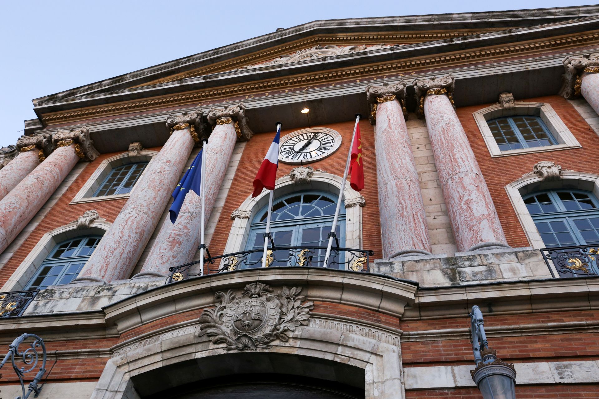 Façade du capitole de Toulouse