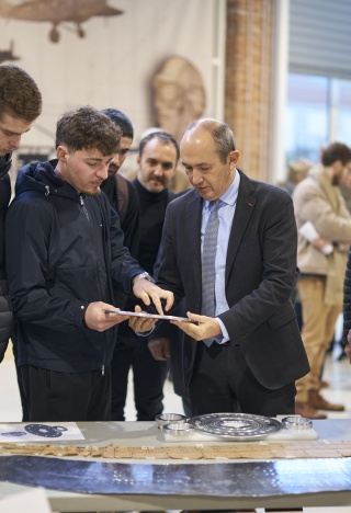Projet Laté 28 : le recteur de l’académie de Toulouse en visite à L’Envol des Pionniers