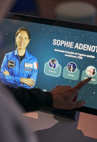 Sophie Adenot et l’ISS : l’expo εpsilon en première ligne 