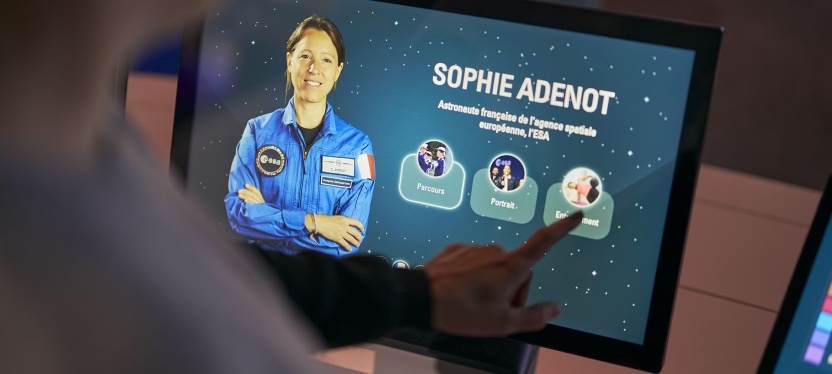 Sophie Adenot et l’ISS : l’expo εpsilon en première ligne 