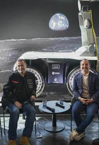 Mona Luna s&rsquo;installe à la Cité de l&rsquo;espace