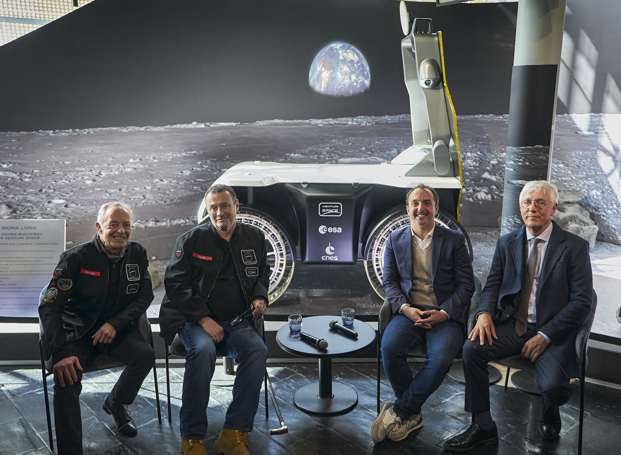 Mona Luna s&rsquo;installe à la Cité de l&rsquo;espace