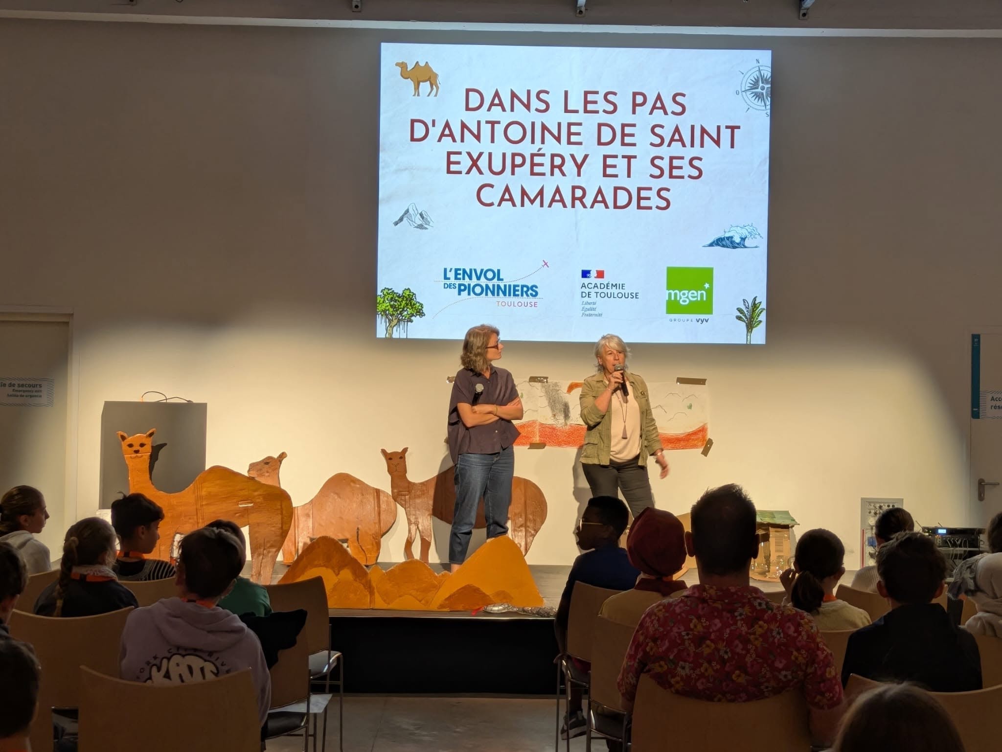 Des CM1 – CM2 médiateurs d’un jour à L’Envol des Pionniers