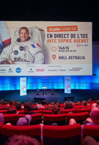 Allo Sophie ? Ici la Cité de l’espace