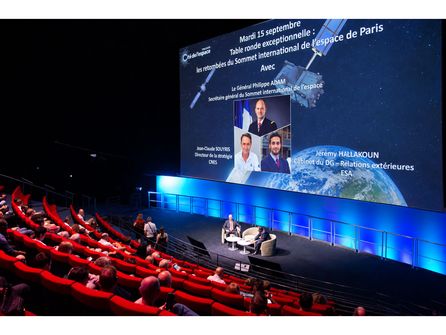 Sommet international sur l&rsquo;espace : débrief avec le général Adam à la Cité de l&rsquo;espace
